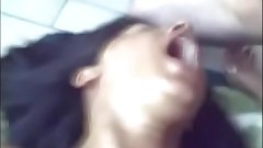 Indian slut receiving sperm on mouth