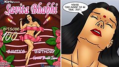 Savita Bhabhi Episode 100 - Savita’s Birthday