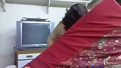 Desi Indian Aunty with Boss In his home - KacyLive.com